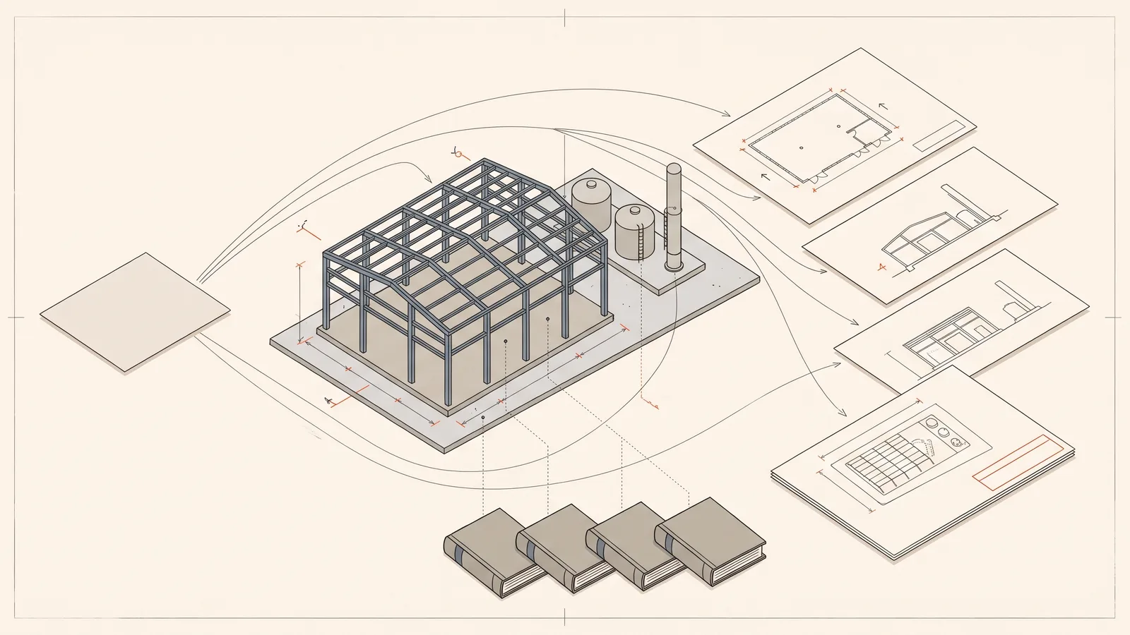 Design documentation generated from one file, for a designer who still signs it